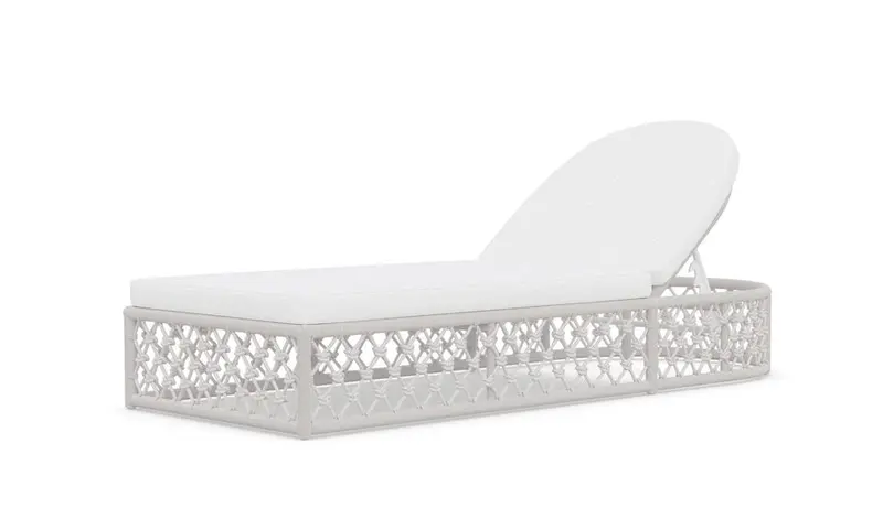 Azurro Living Amelia Chaise Lounge in Sand