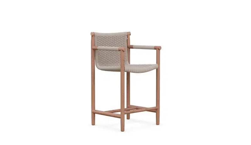 Azurro Living Boca Counter-Height Stool