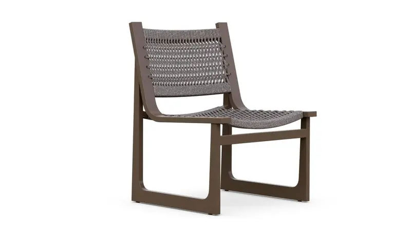 Azurro Living Cozumel Bronze Dining Chairs (Set of 2)