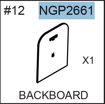 Backboard Replacement – NGP2661