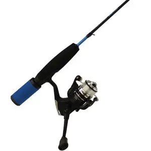Backwoods Warrior Ice Fishing Rod and Reel Combos