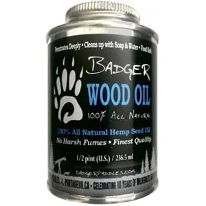 Badger Paddle Maintenance Oil – Natural Wood Conditioner
