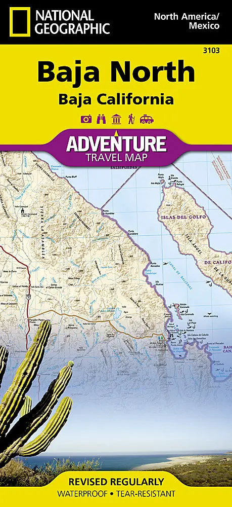 Baja California North Adventure Map