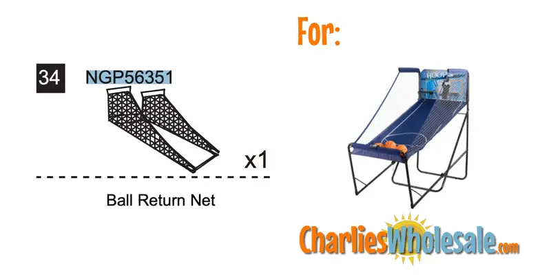 Ball Return Net Replacement – NGP56351