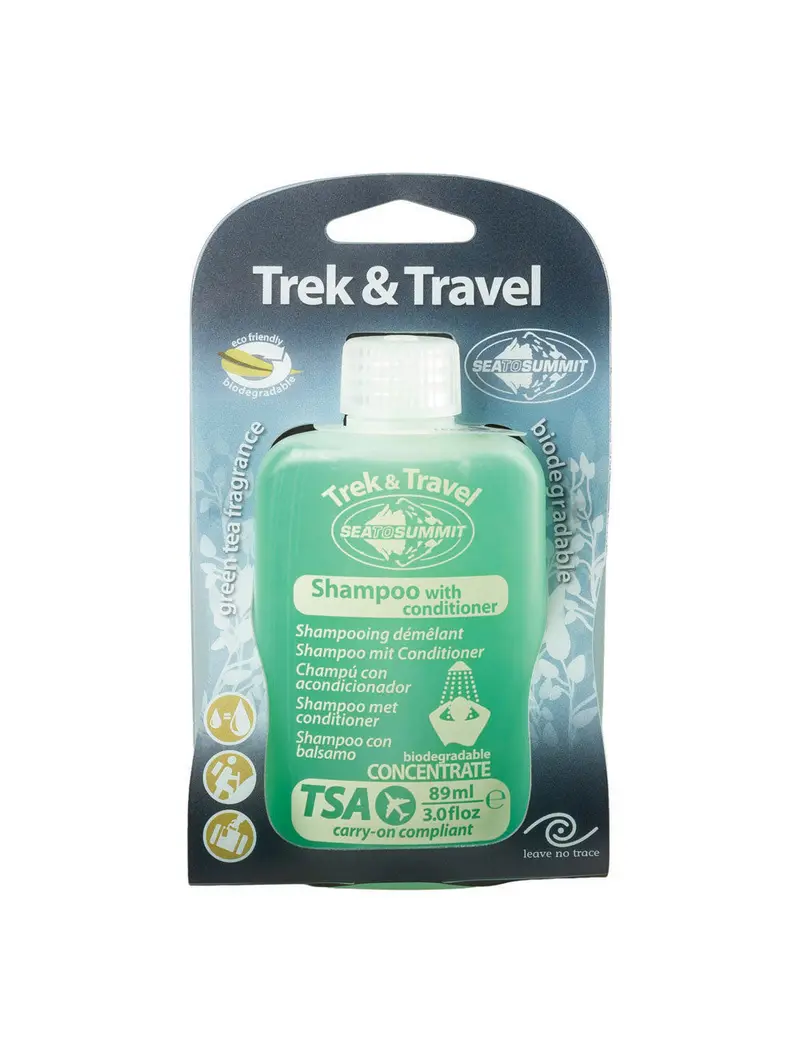 Balsam-Scented Hair Shampoo – 89ml Nourishing Formula for Travel and Outdoor Use