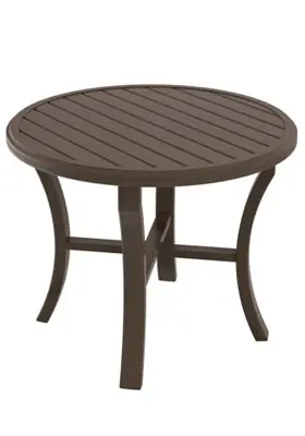 Banchetto 30-Inch Round Outdoor Dining Table by Tropitone