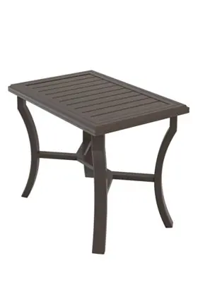 Banchetto 36 x 24-Inch Rectangular Outdoor Dining Table by Tropitone