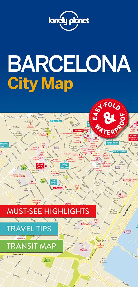 Barcelona City Layout & Sightseeing Planner