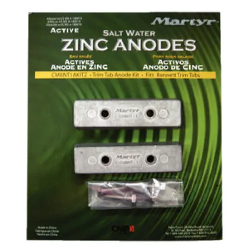 Bennett Trim Tab Replacement Anode Kit