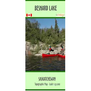 Besnard Lake Navigational River Map