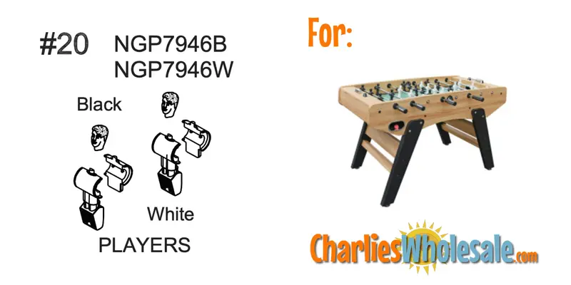 BG50382-Compatible Player Set – NGP7946W White or NGP7946B Black