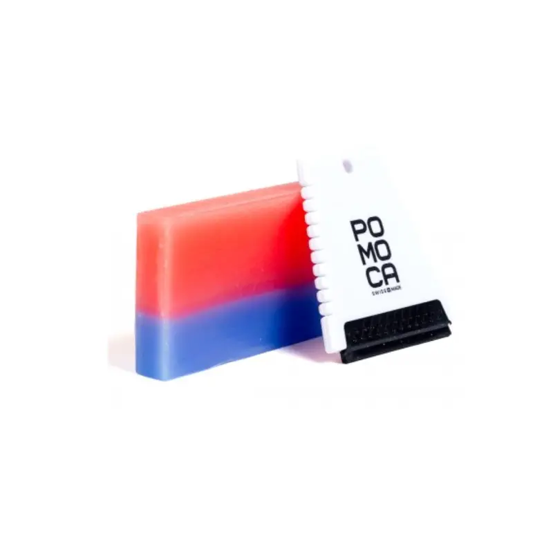 Bicolor Climbing Skin Wax for Backcountry Skins