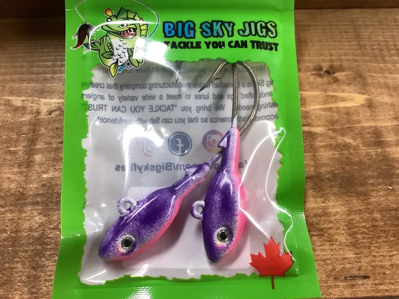 Big Sky Current Cutter Jigs for Ice and Open Water