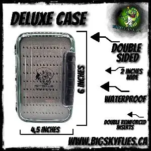 Big Sky Custom-Fit Lure Storage Case for Jigs & Soft Baits