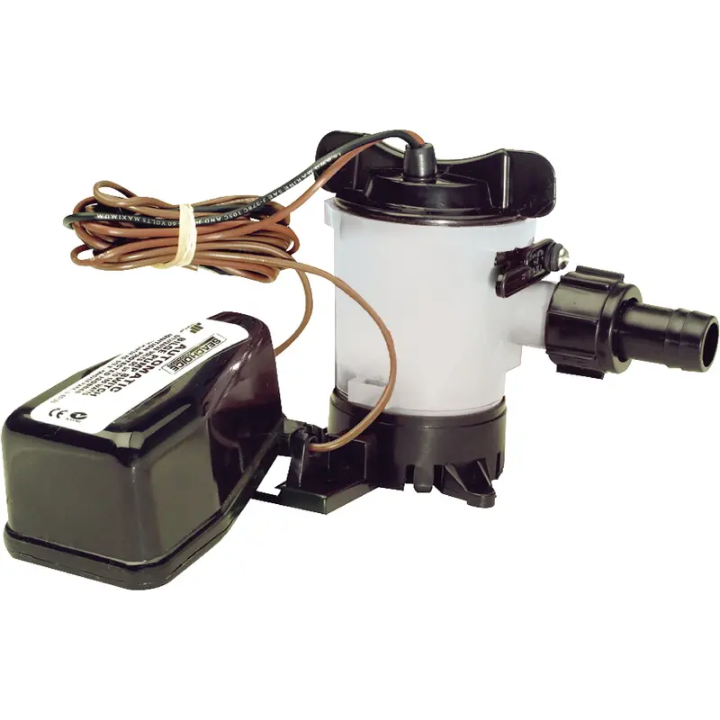 Bilge Pump Kit with Integrated Float Switch Assembly