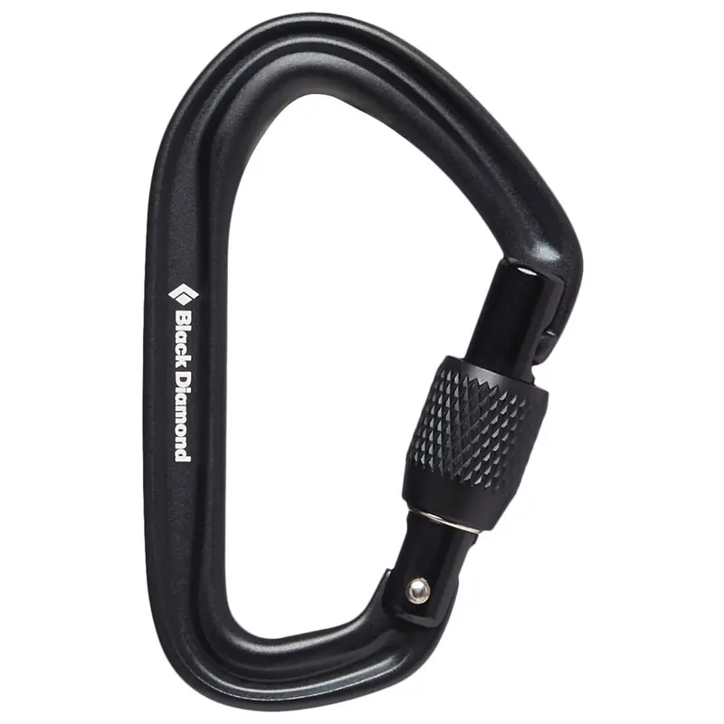 Black Diamond Hotforge Screwgate Carabiner (Single)