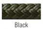 Black Double-Braided Nylon Docking Line