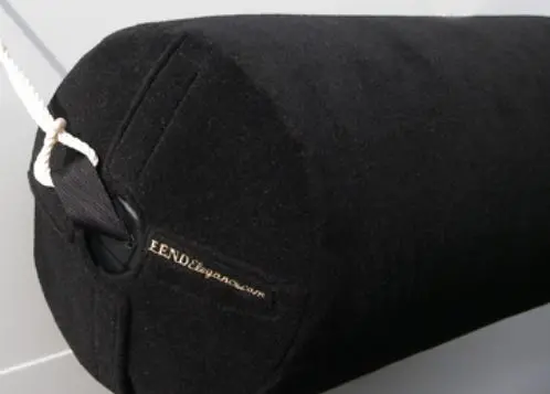Black FendElegance Protective Covers for Prostock Boat Fenders