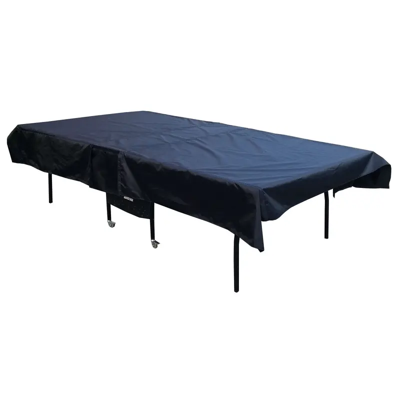 Black Polyester Indoor Table Tennis Table Cover