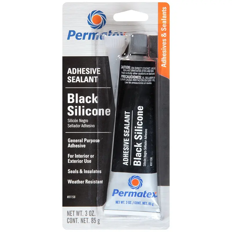 Black Silicone Adhesive & Sealant