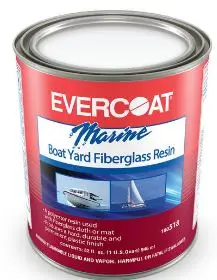Boat Yard Resin with Wax – Heavy-Duty, Sandable Marine Grade Resin