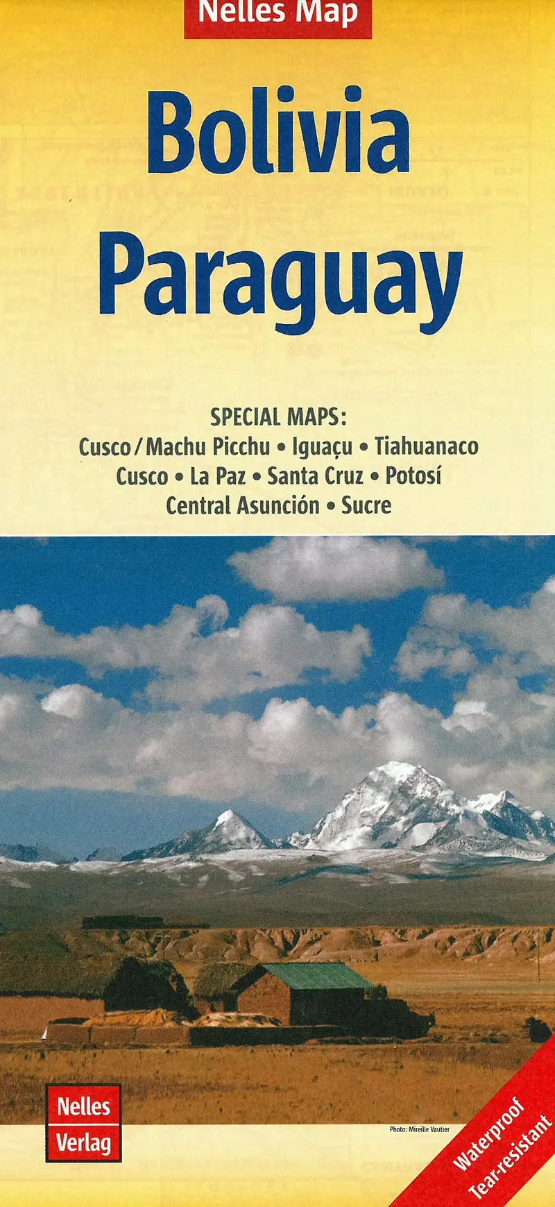 Bolivia and Paraguay Adventure Map