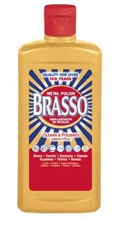 Brasso Multi-Metal Polish – Fast-Acting Formula, 8 oz