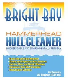Bright Bay Hammerhead Hull Cleaner – Marine-Safe Formula