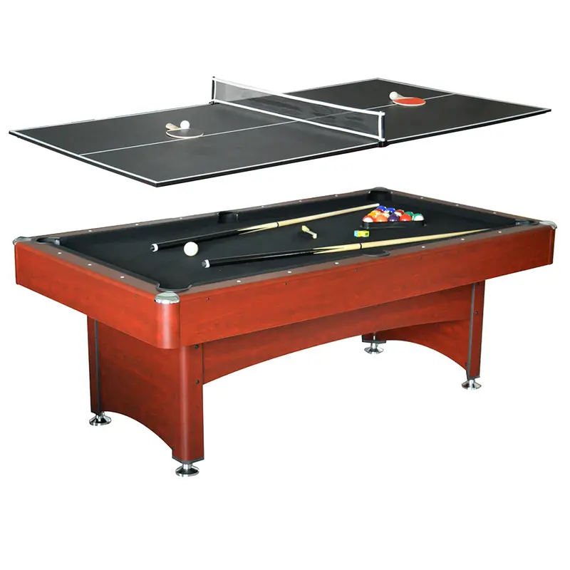 Bristol 7-Foot Dual-Function Pool Table with Removable Table Tennis Top