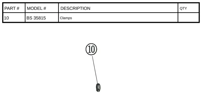 BS 35815 Clamp – Heavy-Duty Adjustable Replacement Clamp
