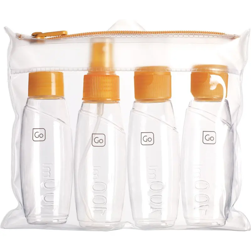Cabin-Friendly Reusable Bottle Set for Travel