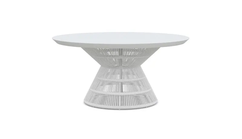Captiva 60-Inch White Dining Table – Azurro Living