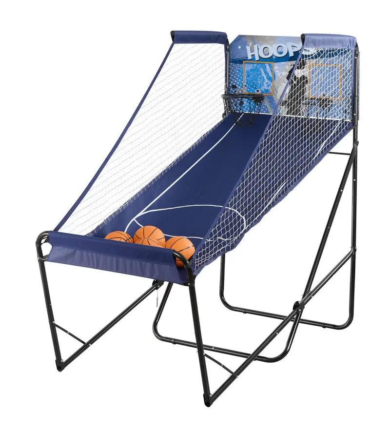 Carmelli Dual-Hoop Arcade Basketball Game – 2-Player Electronic Scoring Unit
