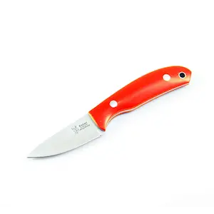 Casstrom Safari Orange G10 Handle Folding Knife