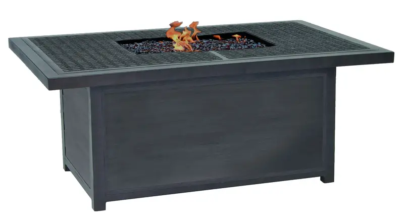 Castelle Altra Rectangular Fire Pit Table – 36″ x 52″