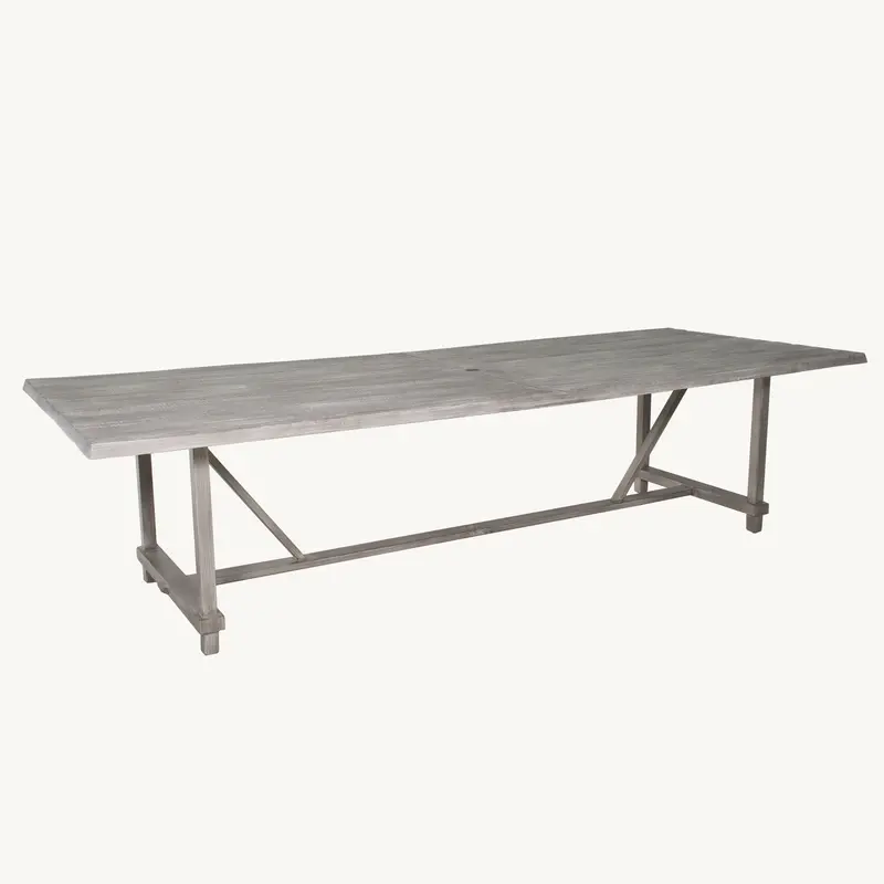 Castelle Antler Hill 44″ × 116″ Rectangular Outdoor Dining Table