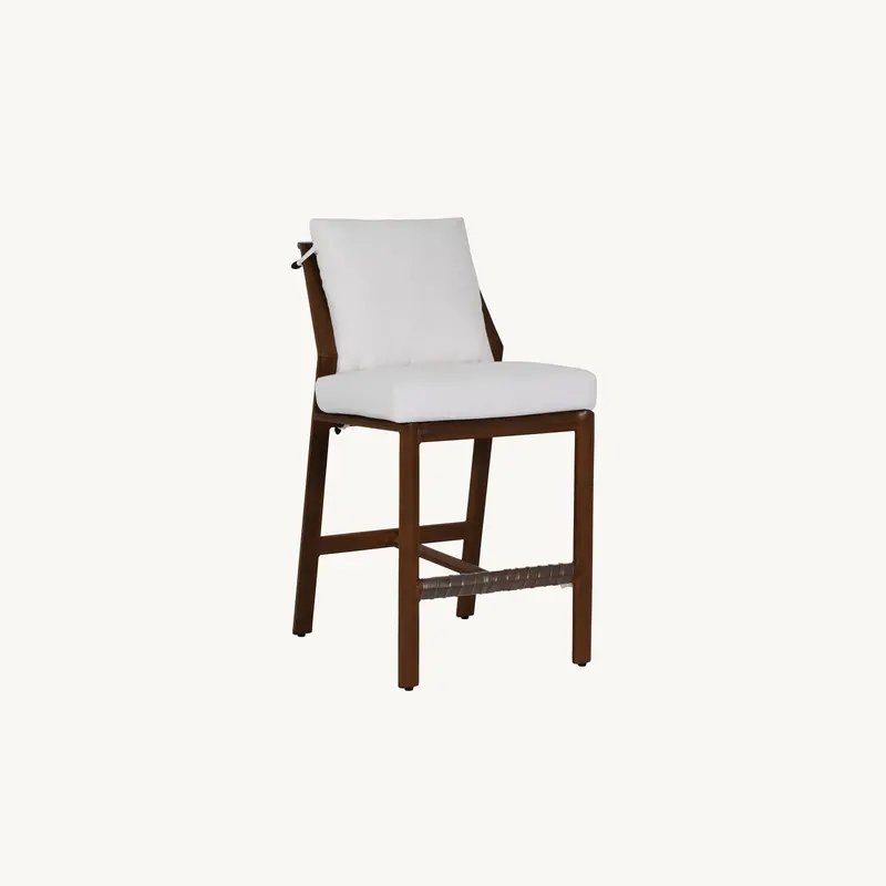 Castelle Berkeley Cushioned Bar Stool – Armless