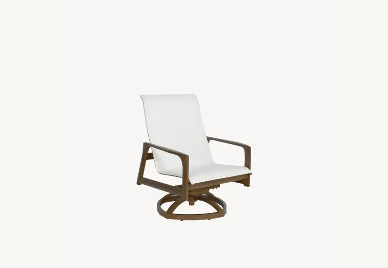 Castelle Berkeley Sling Swivel Rocking Lounge