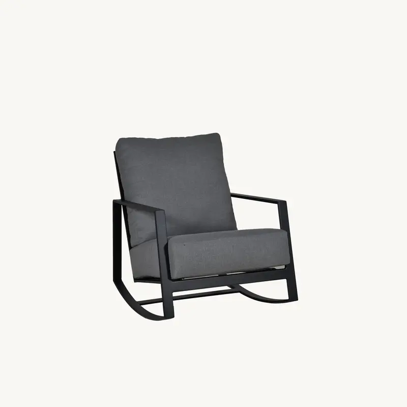 Castelle Prism Cushioned Rocking Lounge Chair