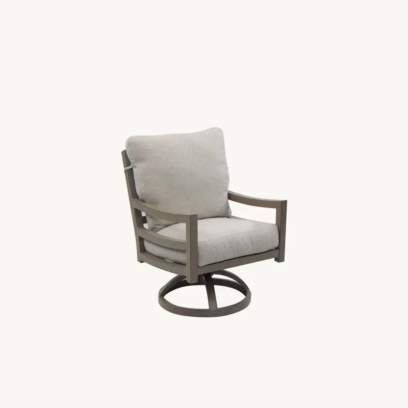 Castelle Roma Swivel Rocker with Cushioning