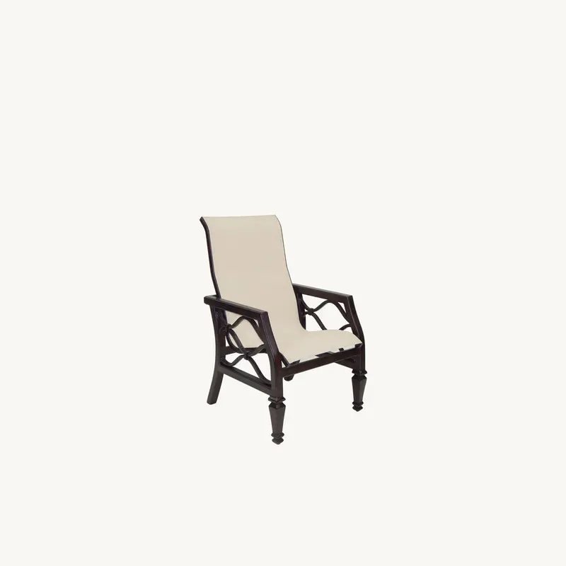 Castelle Villa Bianca Sling Dining Chair
