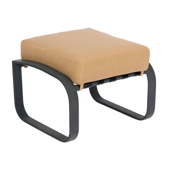 Cayman Isle Cushioned Ottoman by Woodard