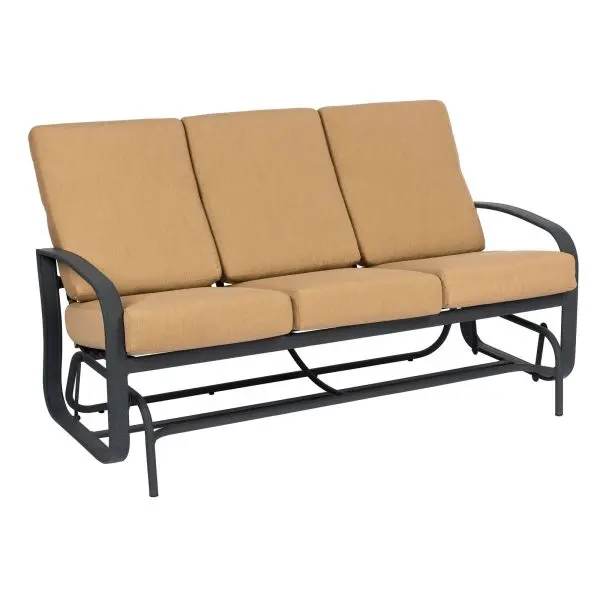 Cayman Isle Cushioned Sofa Glider by Woodard