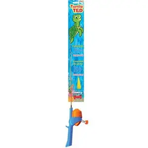 CG Emery Turtle Ted Youth Fishing Rod and Reel Set