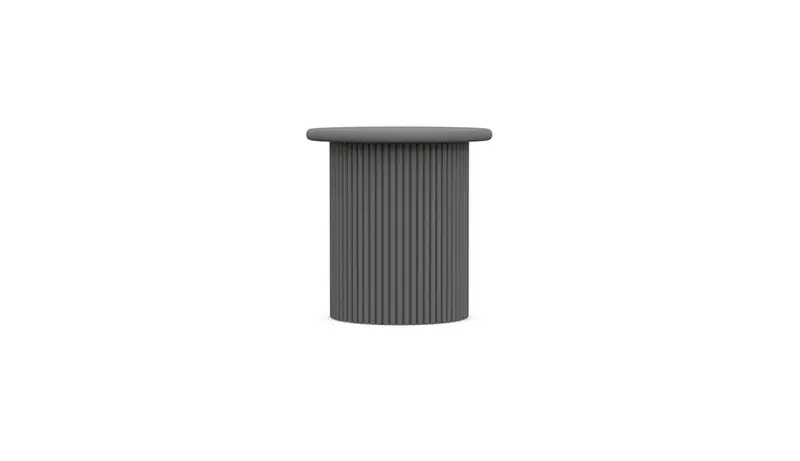 Charcoal Palma Side Table – Azurro Living