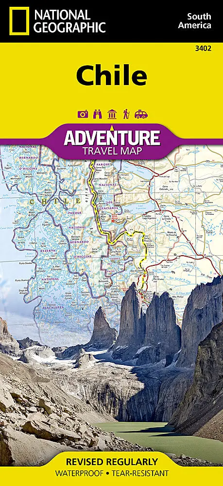 Chile Outdoor Adventure Map
