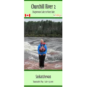 Churchill River Canoe Map – Volume 02