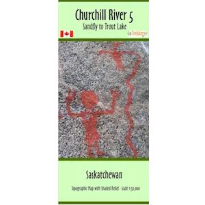Churchill River Canoe Map – Volume 05