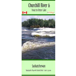 Churchill River Canoe Map – Volume 06