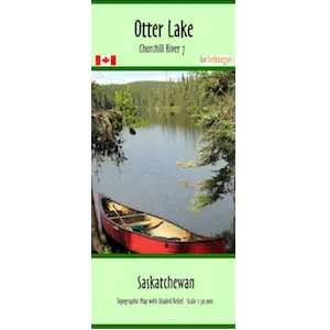 Churchill River Canoe Map – Volume 07